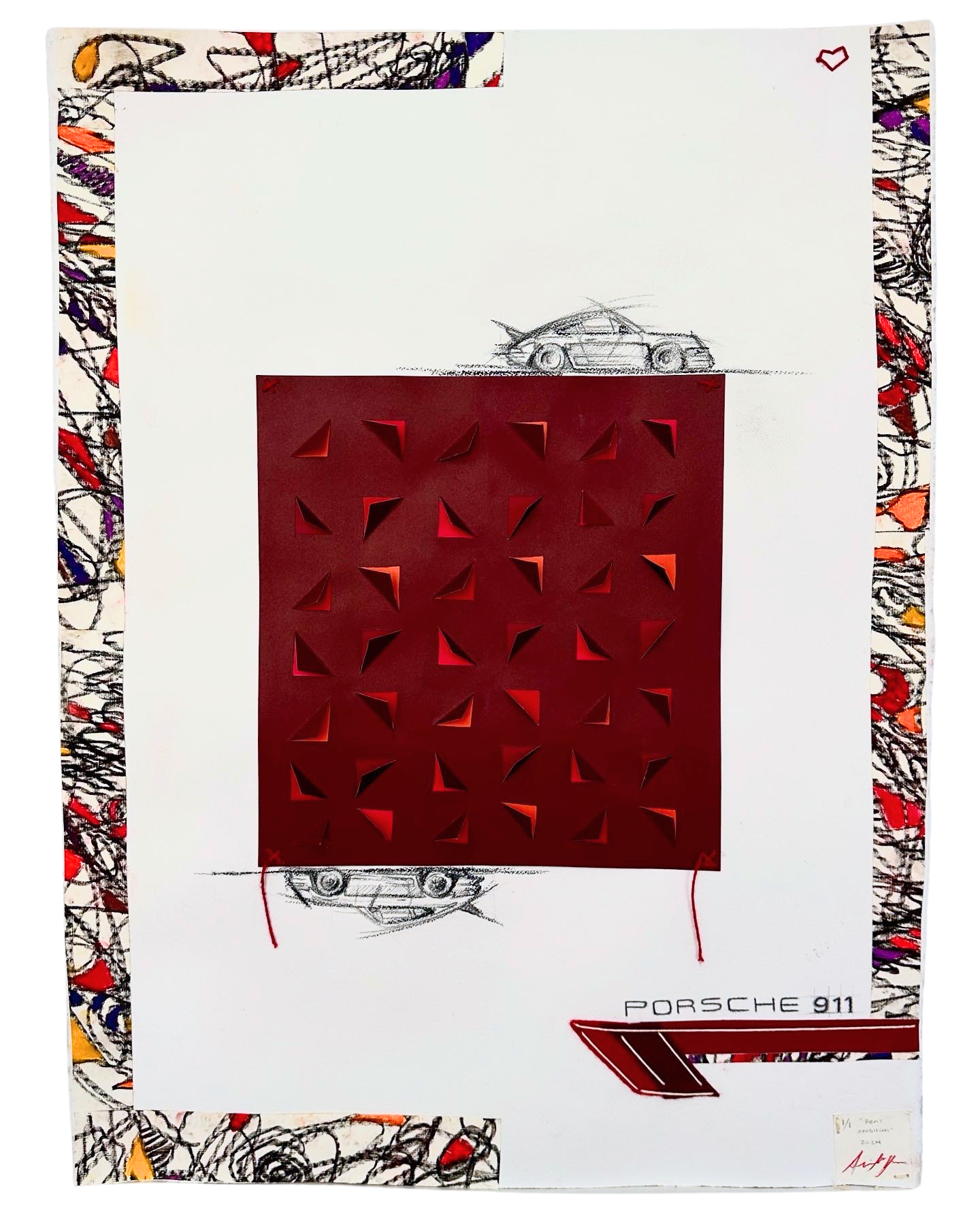 Arena Red 964, 22x30