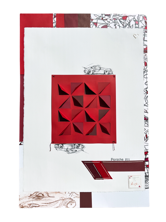 Carmine 964, 24x36