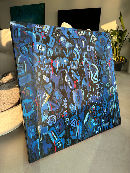 Custom Commission - Miami Blue Noise